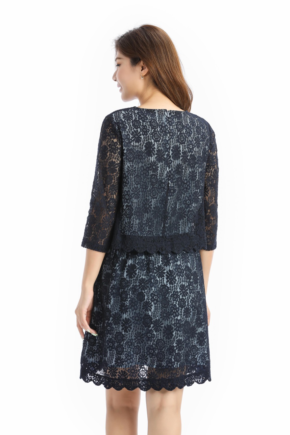 2-In-1 Lace Dress