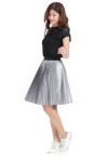 Shinny Pleated Skirt