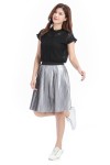 Shinny Pleated Skirt