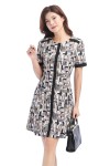 Japanese Printed Shift Dress